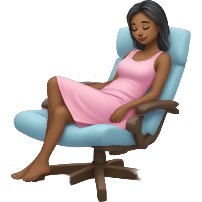 Girly relax  emoji