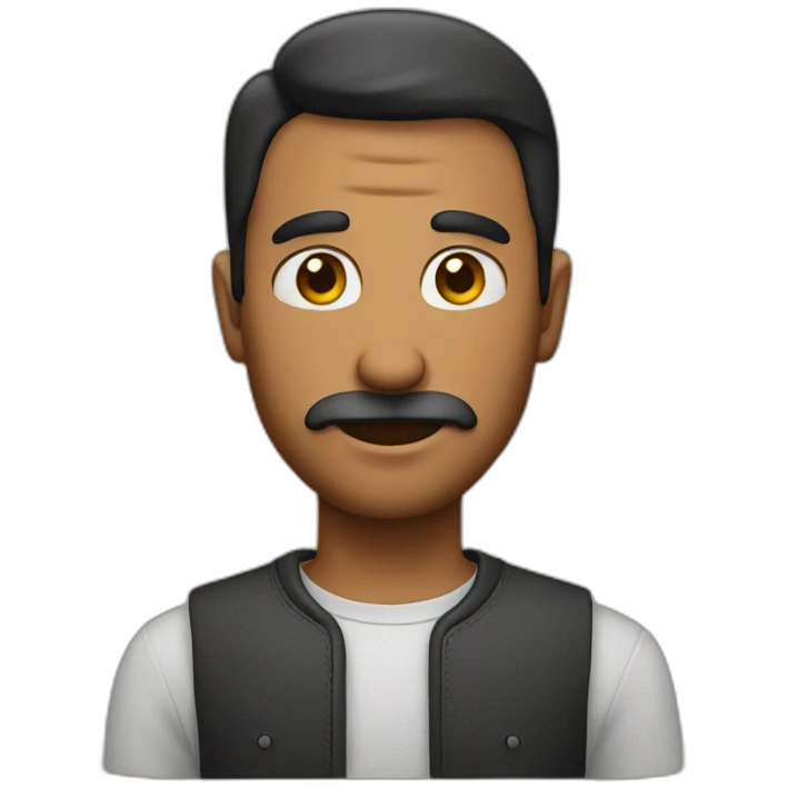 Hombre con orejas grandes emoji