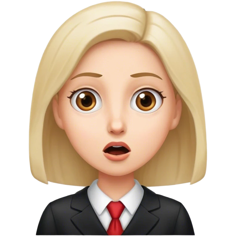 Lawyer surprised emoji