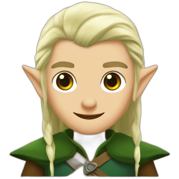 Legolas elf emoji