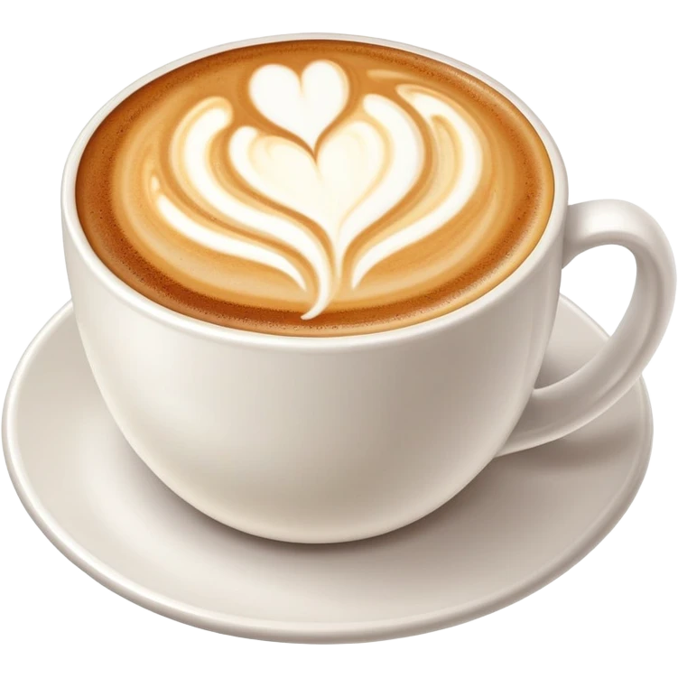 Coffee art emoji