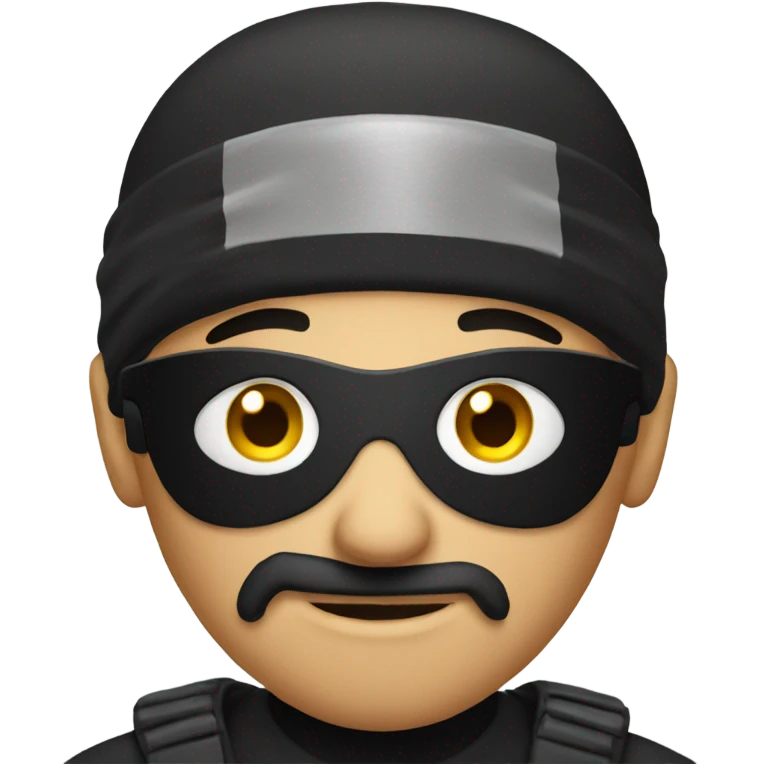 Burgler emoji