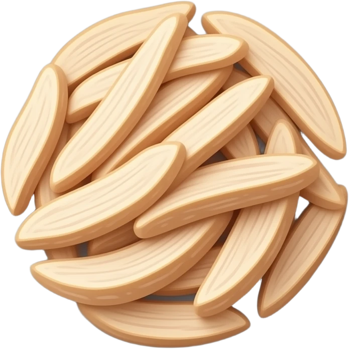 tiras delgadas de pollo en el plato emoji