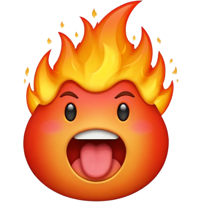 👅🔥 emoji