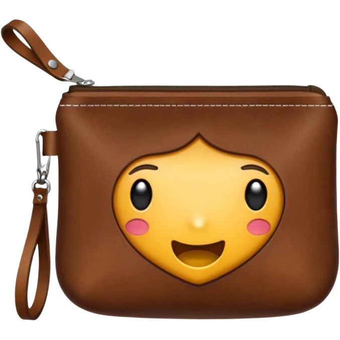 Coin purse – small pouch with zipper or clasp. emoji