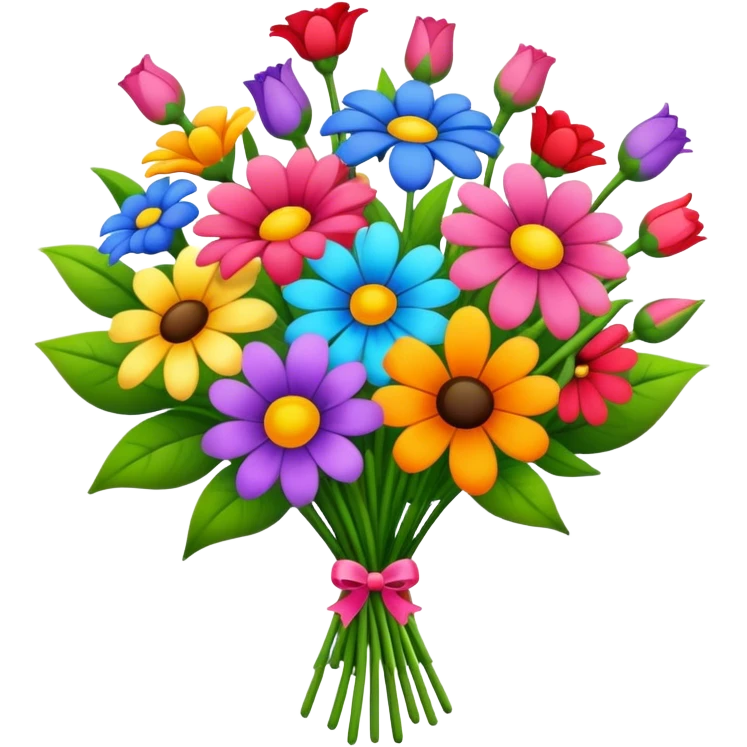 bouquet of flowers  emoji
