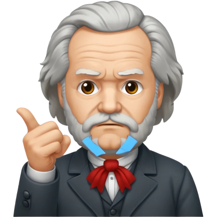 karl marx thumbs down emoji