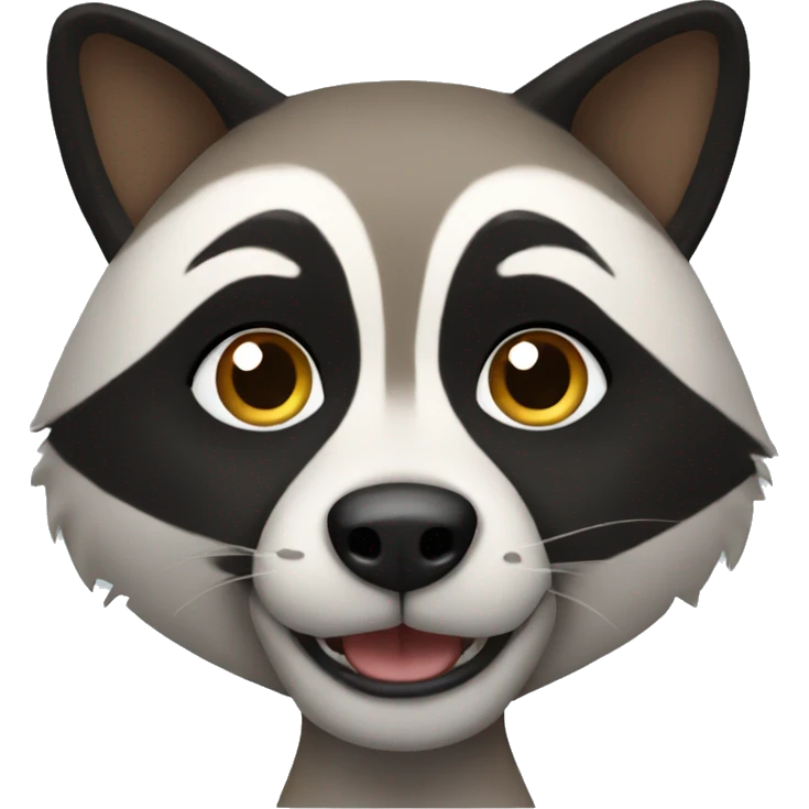 dog Raccoon emoji
