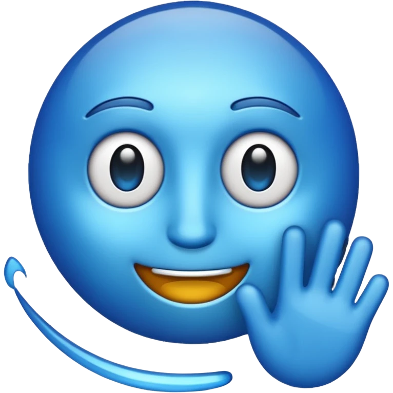 Asme el emoji de verificado en color azul emoji
