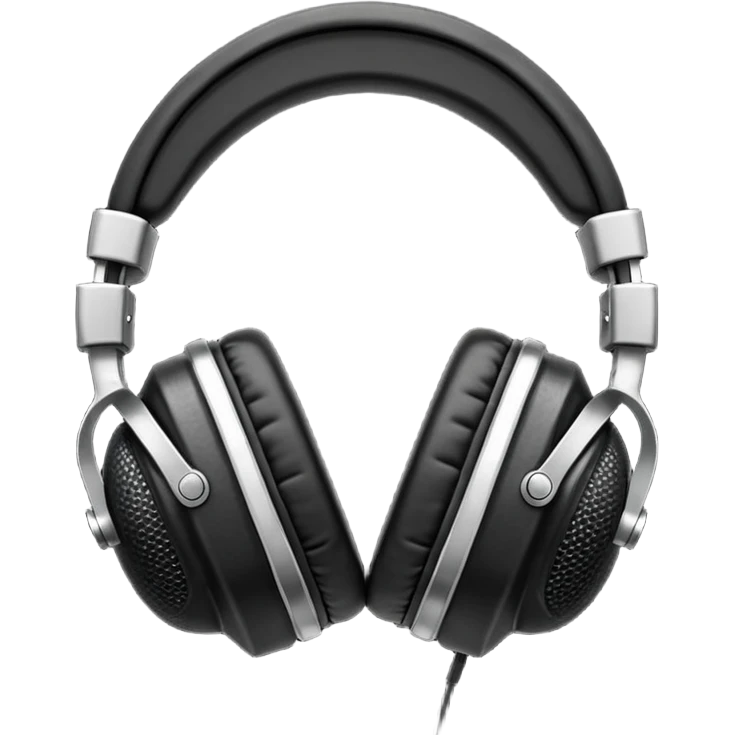 наушников  в стиле Marshall. emoji