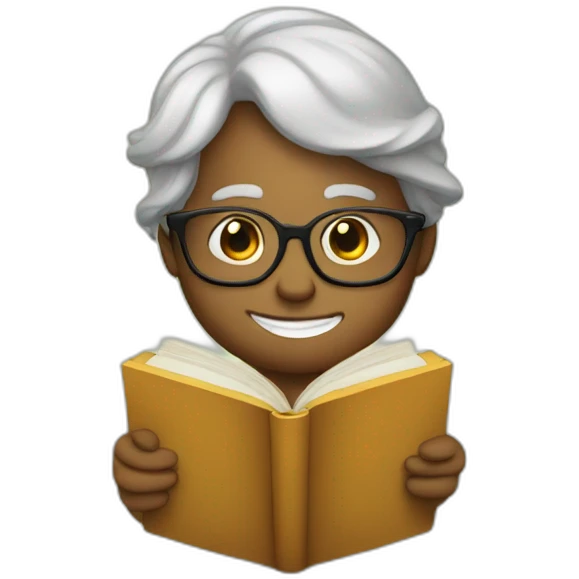 myne bookworm emoji
