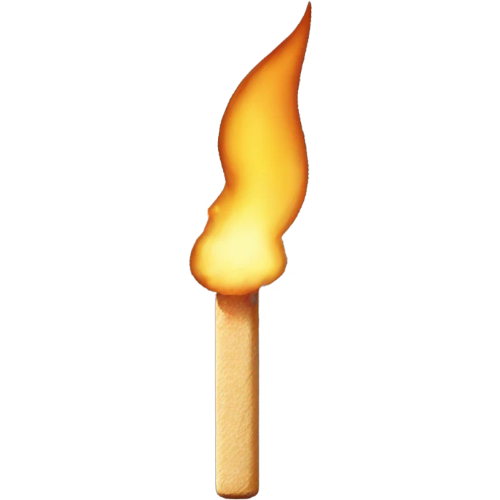 Match stick sparking emoji