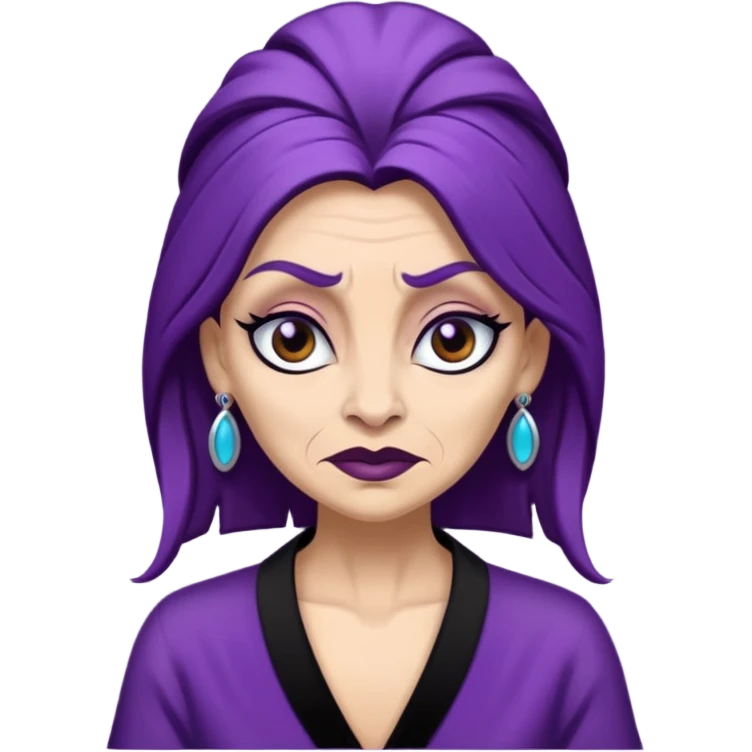 crea un emoji de Yzma de las locuras del emperador emoji