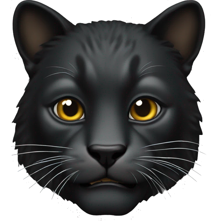 Animal pantera negra emoji