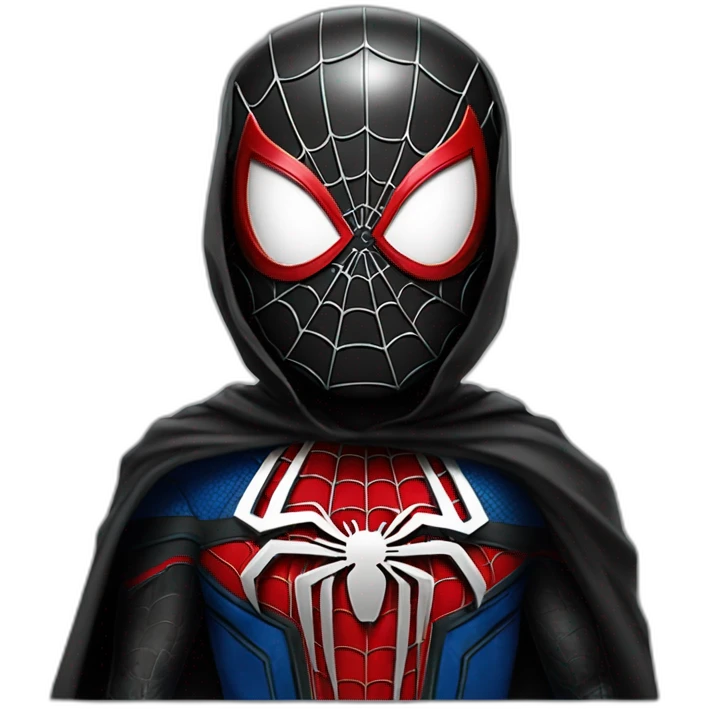 Spider man sur Dark vador emoji