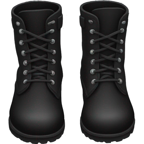 Black boots emoji