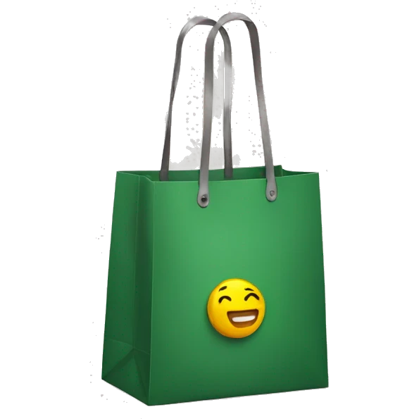ZARA shopping bag emoji