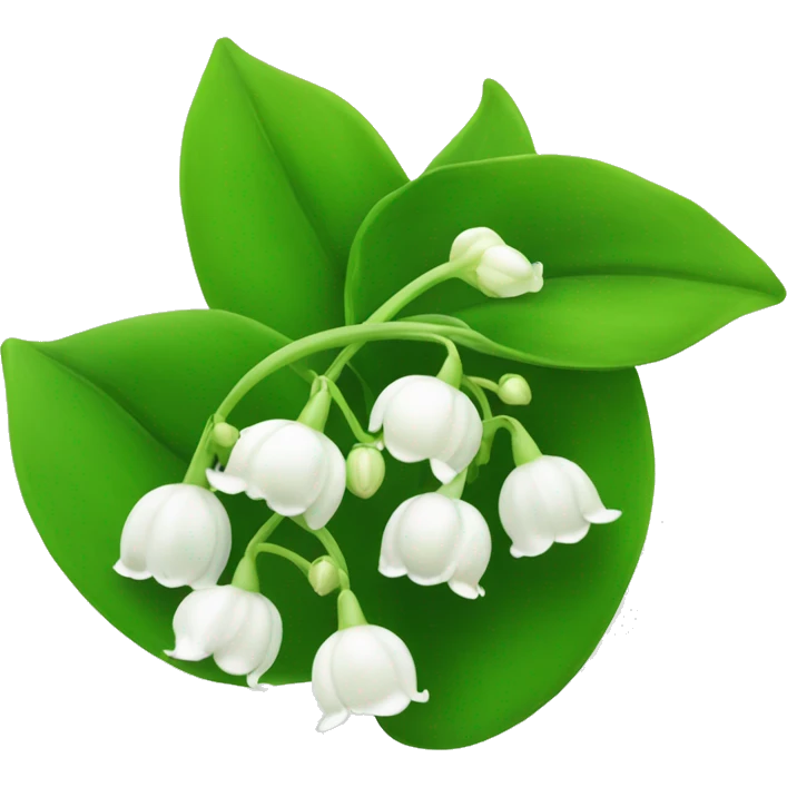 Lilly of the valley emoji