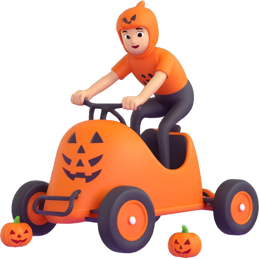 halloween race emoji