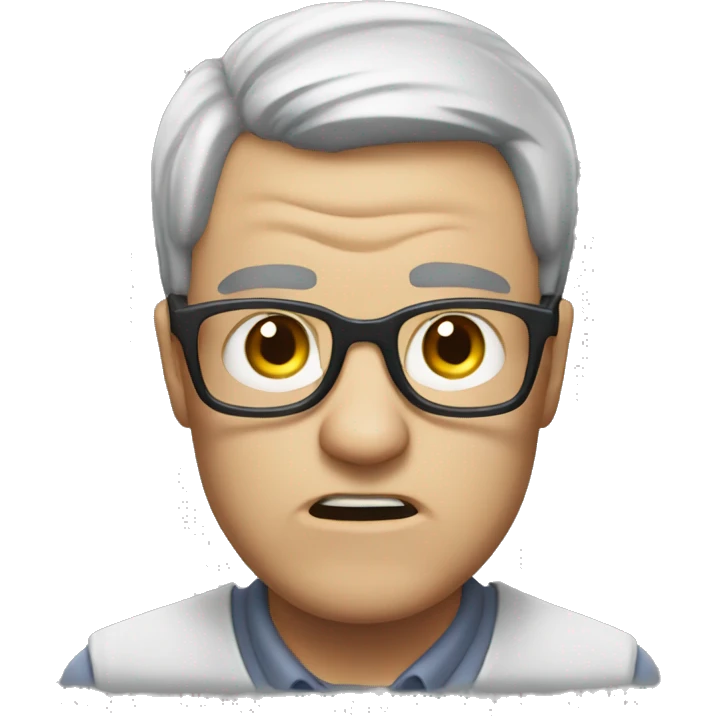 angry nerd emoji emoji
