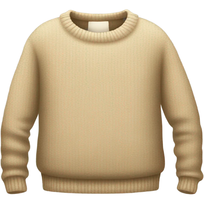 Sand sweater  emoji