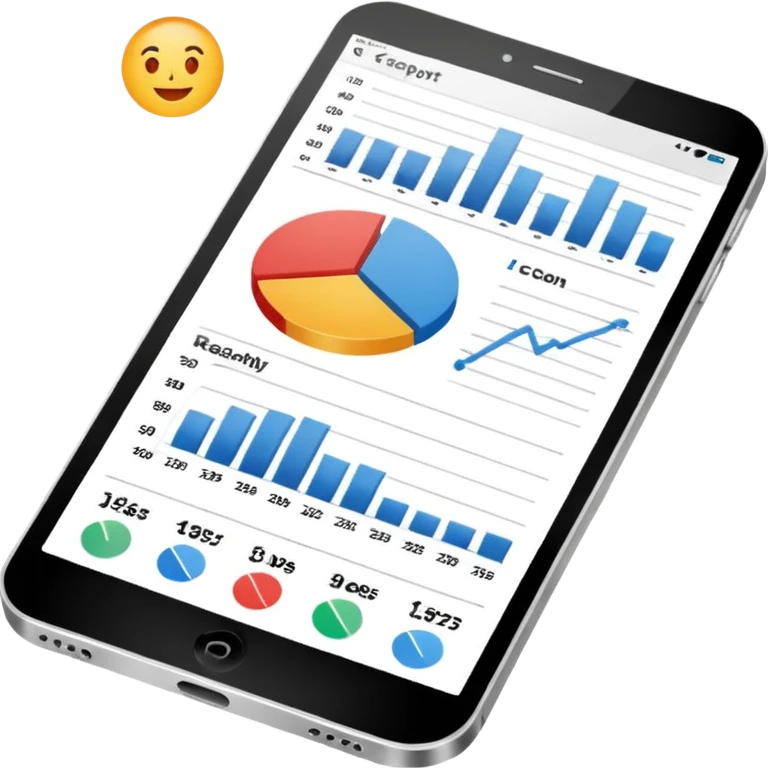 report with charts emoji