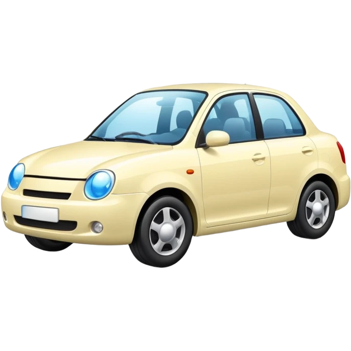 car with soap bubbles and a hand emoji