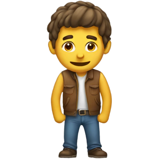 a guy bending emoji emoji