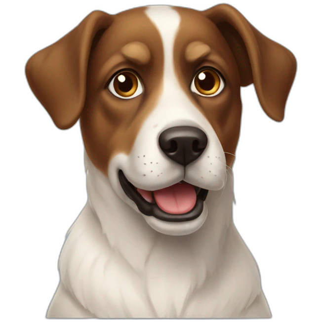 Latvian dog emoji
