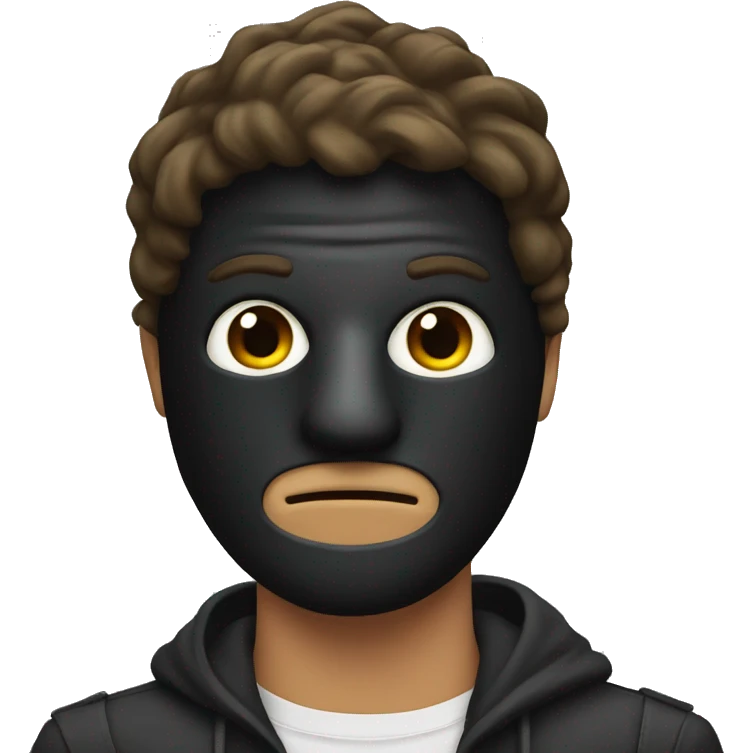 Masked men emoji