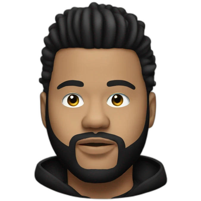 The weeknd emoji