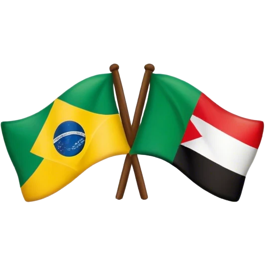 Brazil palestine emoji