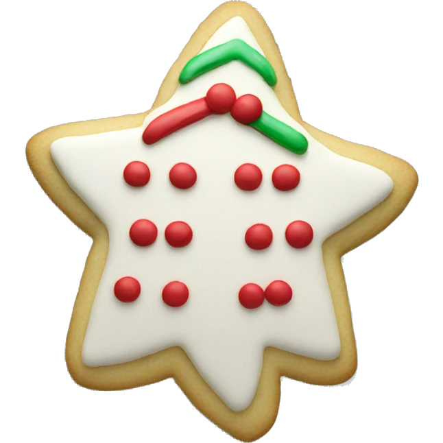 christmas sugar cookies emoji