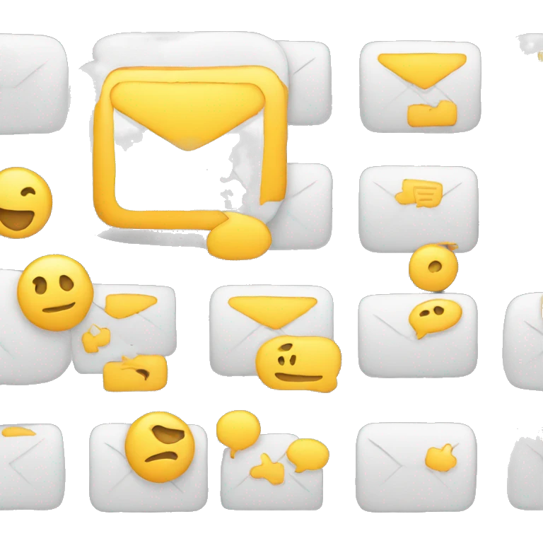 E-mail input emoji