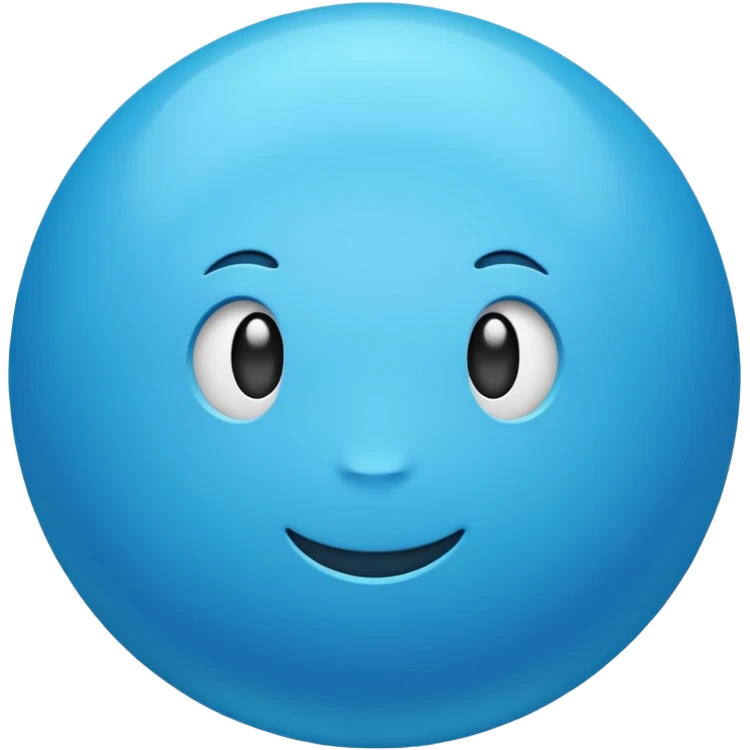 BLUE emoji