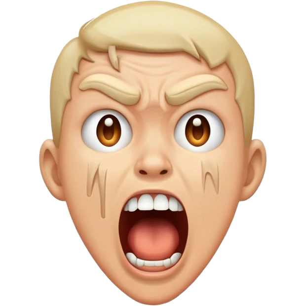 screaming emoji