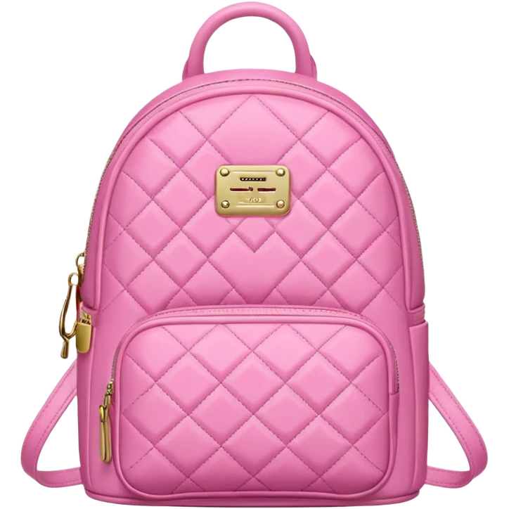 Mini fashion backpack emoji