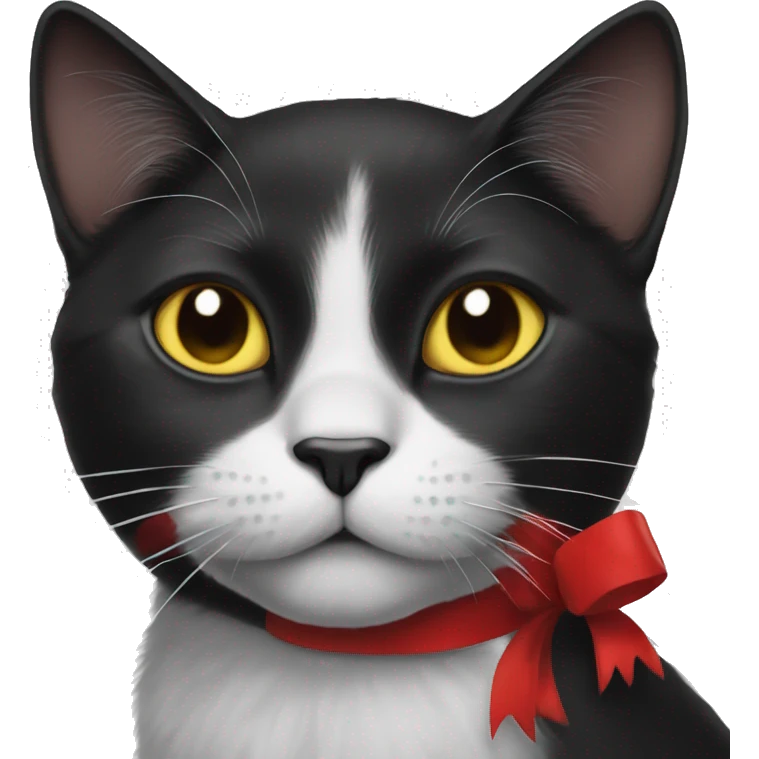 black cat coloring christmas painting  emoji