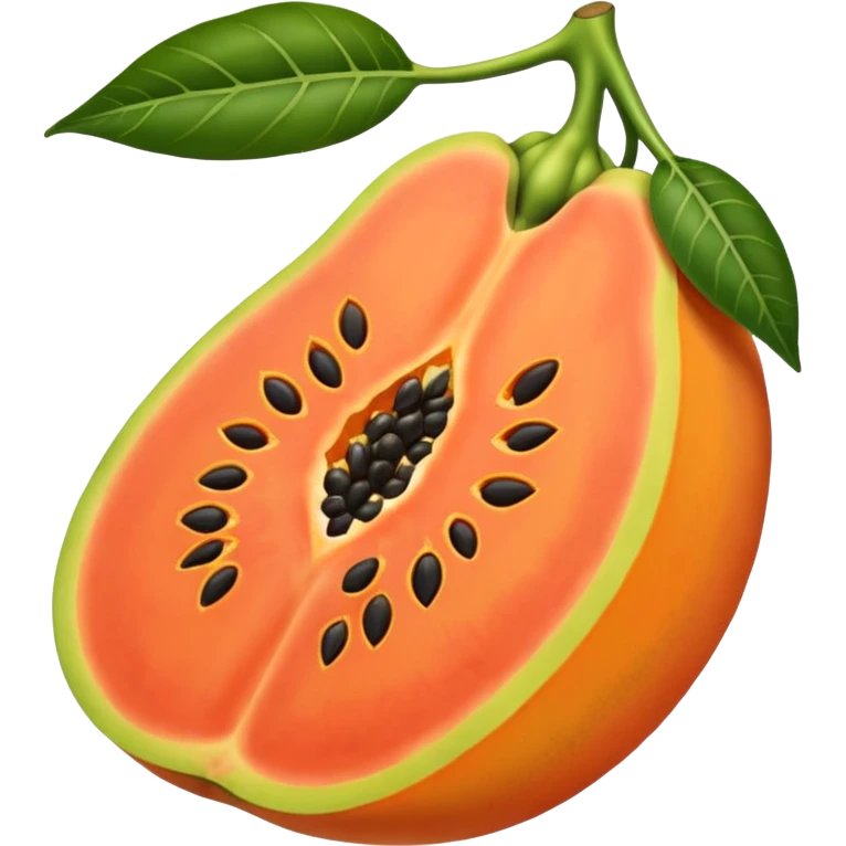 Papaya emoji emoji