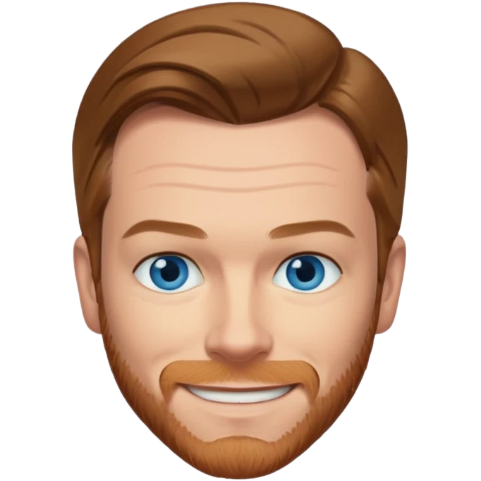 Ewan McGregor with blue eyes emoji