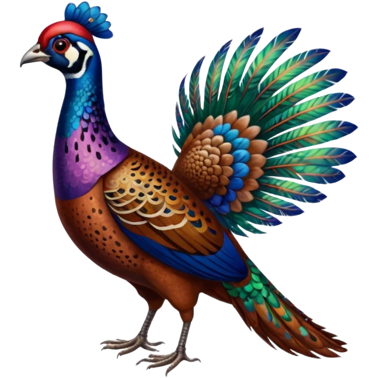 American pheasant  emoji