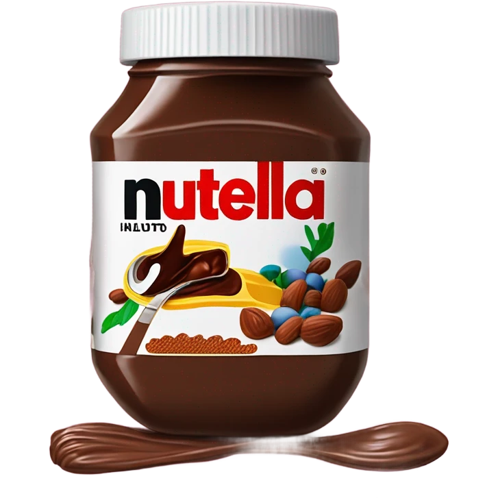 Nuttela pasta emoji