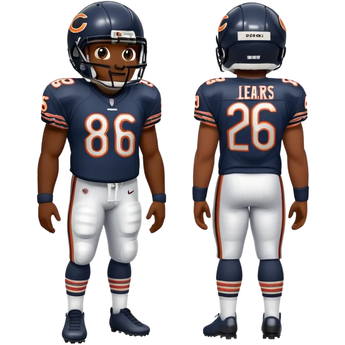 Chicago bears emoji