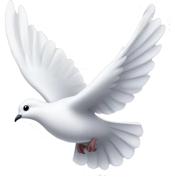dove flying emoji