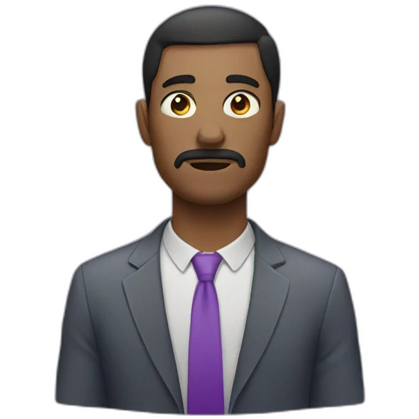 tired men with purple dark circle emoji