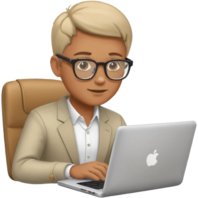 a guy making money online emoji