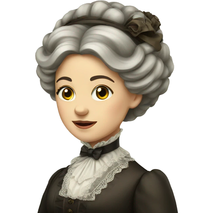 victorian lady  emoji