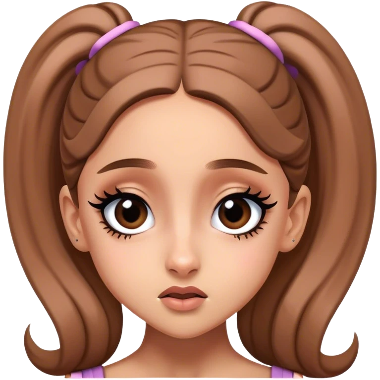Ariana grande rolling her eyes  emoji