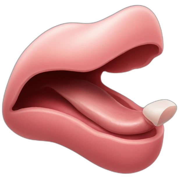 human tongue emoji