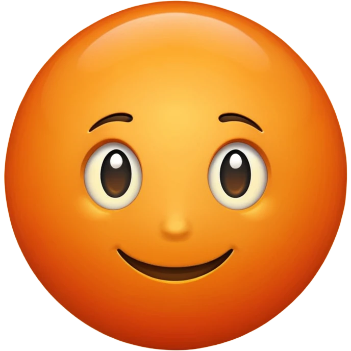 orange emoji